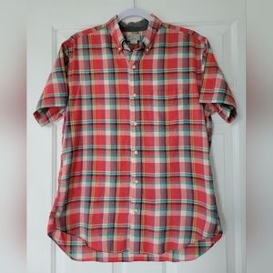 J Crew Men's plaid shirt